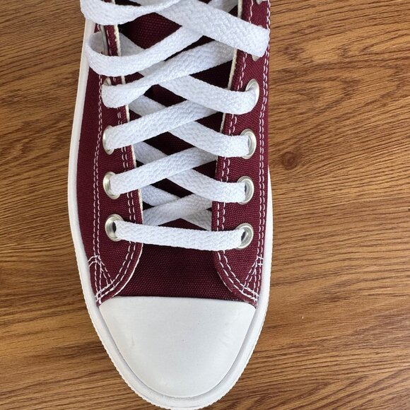 ⭐Converse Chuck Taylor Move Platform Hi 7.5 Women Shoes Sneaker Burgundy A02430C - Picture 10 of 13